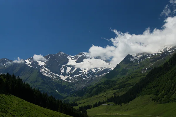 Landschaft an der Großglocknerhochalpenstraße, Österreich — Stockfoto