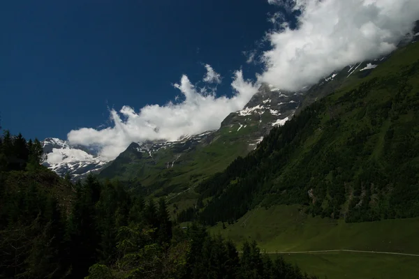 Landschap aan de Grossglockner hoog alpiene Road, Oostenrijk — Stockfoto