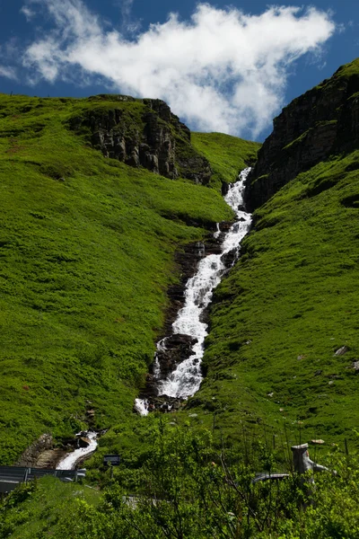 Landskapet på det Grossglockner hög alpin Road, Österrike — Stockfoto