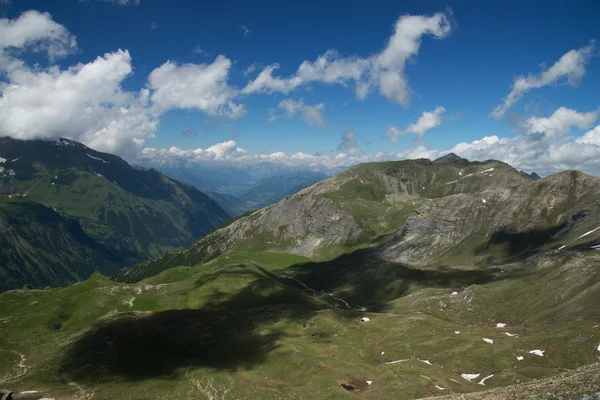 Landschap aan de Grossglockner hoog alpiene Road, Oostenrijk — Stockfoto