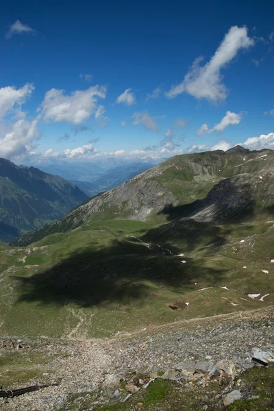 Paisagem na Grossglockner High Alpine Road, Áustria — Fotografia de Stock