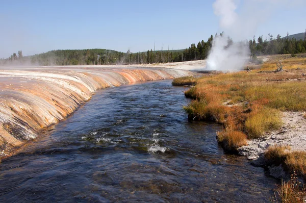 Parque Nacional Yellowstone, Utah, EE.UU. — Foto de Stock