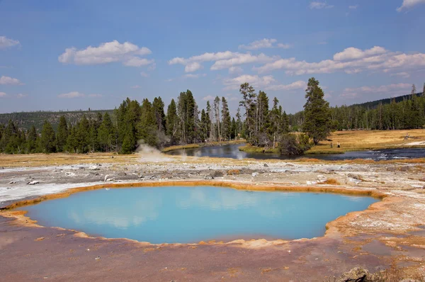 Parque Nacional Yellowstone, Utah, EE.UU. — Foto de Stock