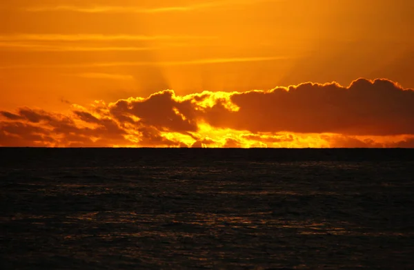 Hawaï, Usa, zonsondergang — Stockfoto