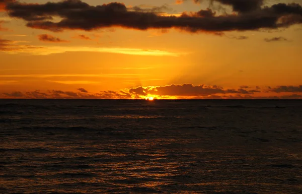 Hawaï, Usa, zonsondergang — Stockfoto