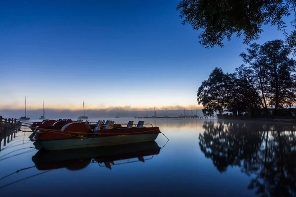 Lake Ammer at Morning Time, Bavaria, Germany — Stock Photo, Image