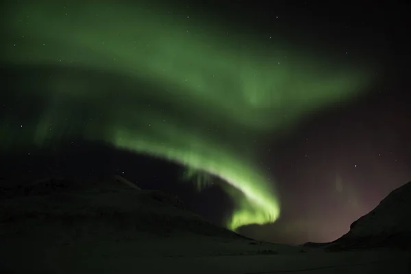 Northern Lights near Tromso, Norway — Stock Photo, Image