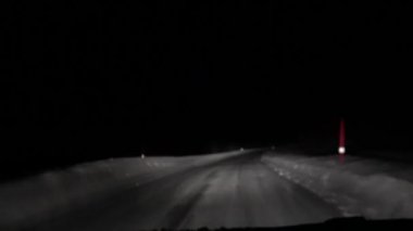 Gece sürücü Troms, Norveç