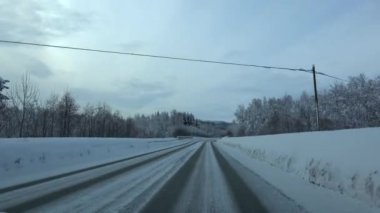 Narwik, Norveç'e E6 yönünde sürücü