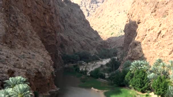 Wady in Oman — Video Stock