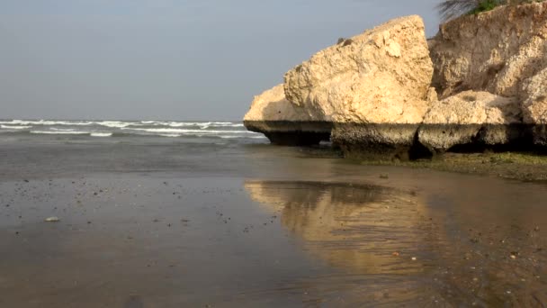 砂中的反思 — 图库视频影像