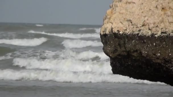 Ondas no mar — Vídeo de Stock