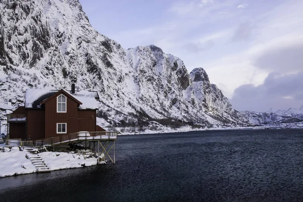 Svolvaer no Lofoten, Noruega — Fotografia de Stock