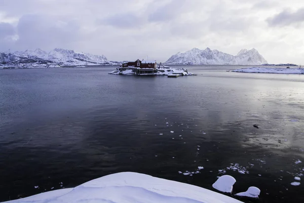 Svolvaer στο τα Lofoten, Νορβηγία — Φωτογραφία Αρχείου