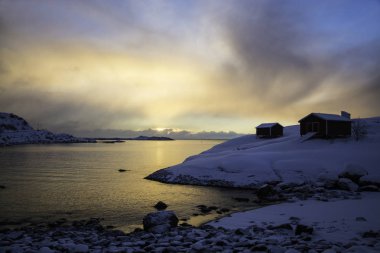 Sunrise a, Lofoten, Norveç