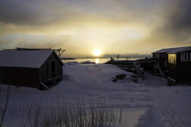 Sunrise a, Lofoten, Norveç