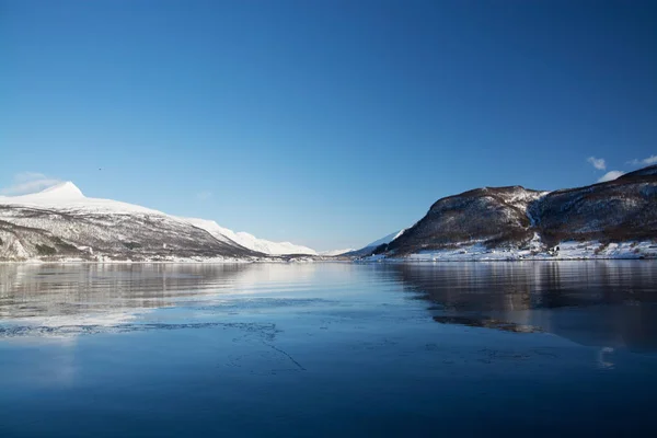 지역 Troms, 노르웨이 — 스톡 사진
