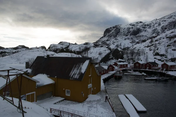 Nusfjord, Lofoten, Norway — Stock Photo, Image