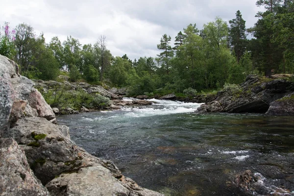 River Rauma, Oppland, Norway — Stockfoto