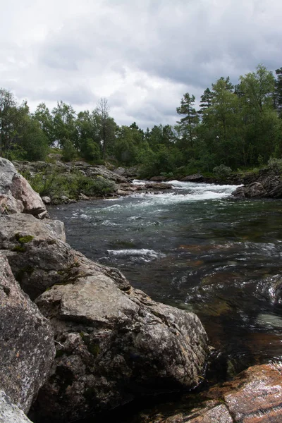 River Rauma, Oppland, Norway — Stock Photo, Image