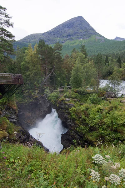 Gudbrandsjuvet in Norway — Stock Photo, Image