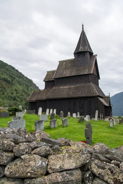 Urnes Stave Church, Ornes, Norway — 图库照片