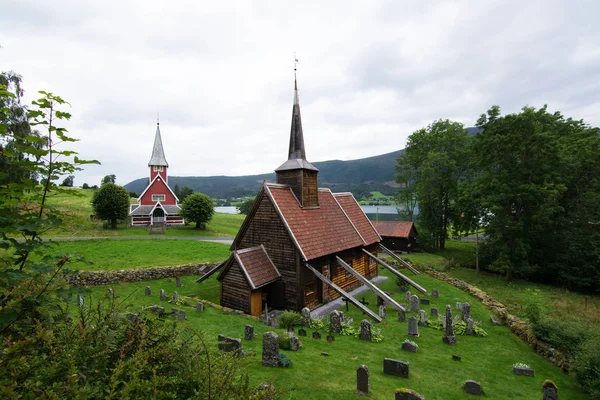 Roedven Stave Church, Moere Og Romsdal, Norway — 图库照片