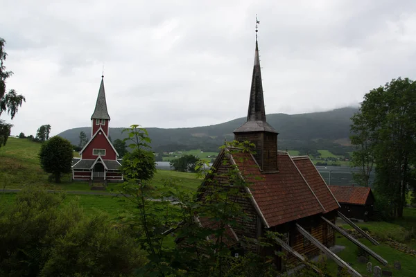 Roedven Stave Church, Moere Og Romsdal, Norway — 图库照片