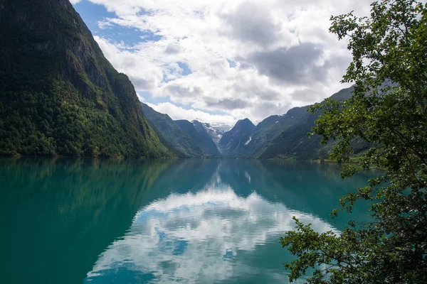 Lake near Briksdalsbreen, Sogn og Fjordane, Norway