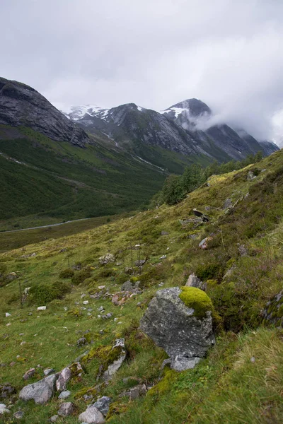 Landscape in Sogn og Fjordane, Norway — Stok fotoğraf