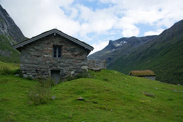 Landscape in Sogn og Fjordane, Norway — Stok fotoğraf