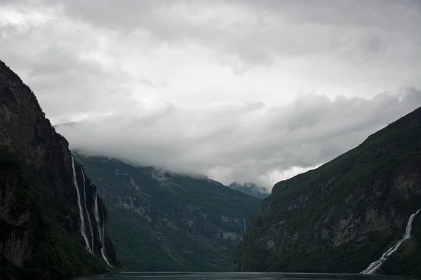 Geirangerfjorden, More og Romsdal, Norway — стокове фото