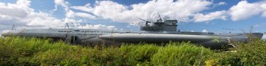 Submarine in Laboe, Germany clipart