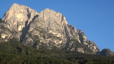 Langkofel grup, İtalyan Gruppo del Sassolungo, bir massif Batı Dolomites, South Tyrol, İtalya içinde olduğunu.