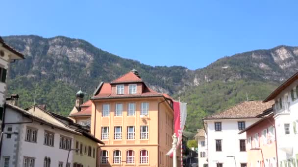 Panoramatické Der Weinstrasse Italský Caldaro Sulla Strada Del Vino Obec — Stock video