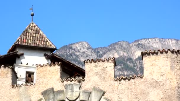 Panoramatické Der Weinstrasse Italský Caldaro Sulla Strada Del Vino Obec — Stock video