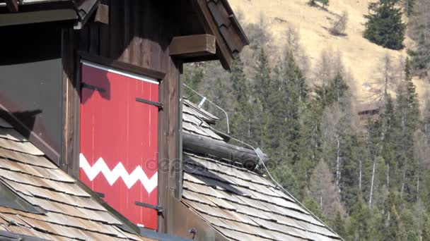 Karerpass Italian Passo Costalunga High Mountain Pass Province South Tyrol — Stock Video