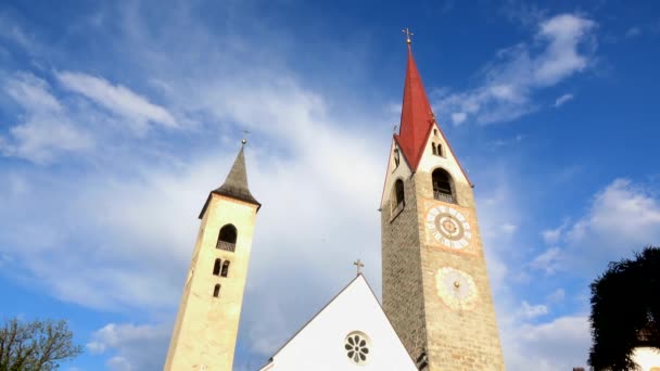 San Lorenzo Sebato San Lorenzen Dialetto Altoatesino Comune Italiano Abitanti — Video Stock