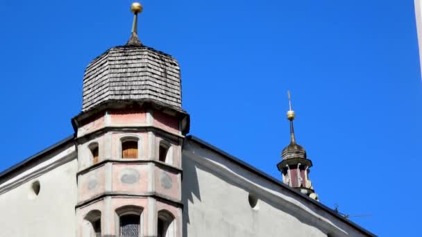 Historical City Rattenberg Austria — Stock Video