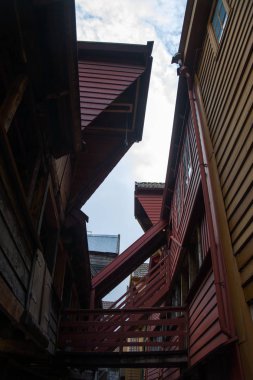 Bryggen at Bergen, Hordaland, Norway