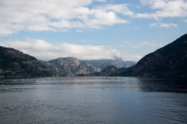 Paisaje en Noruega — Foto de Stock