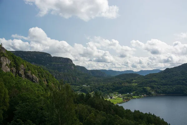 Krajobraz w Norwegii — Zdjęcie stockowe