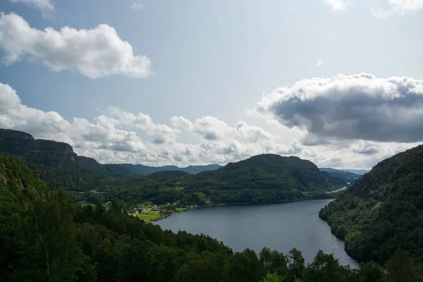 Paisagem em Noruega — Fotografia de Stock