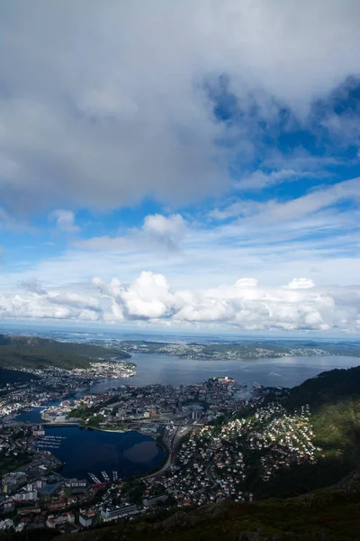 Bergen, Hordaland, Norway — стокове фото