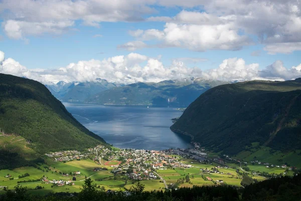 Vik i Sogn, Sogn og Fjordane, Norway — Stock Fotó