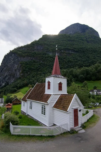 Undredal Stave Church, Sogn og Fjordane, Norway — Zdjęcie stockowe