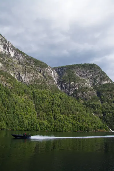 Naeroyfjord, Sogn og Fjordane, Norwegia — Stok Foto