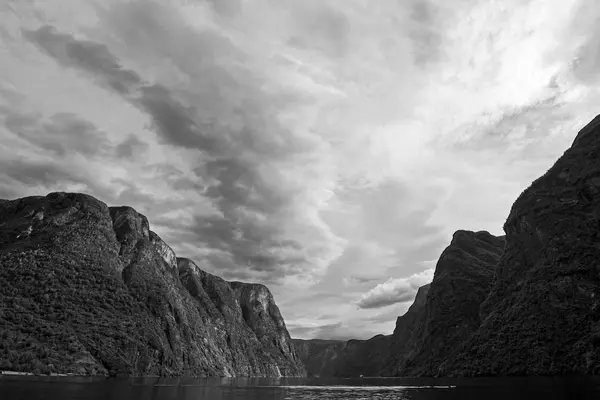 Naeroyfjord, Sogn og Fjordane, Noruega —  Fotos de Stock