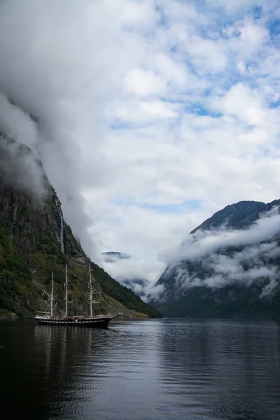 Gudvangen, sogn og fjordane, Norwegen — Stockfoto