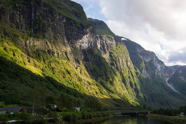 Gudvangen, Sogn og Fjordane, Norvegia — Foto Stock